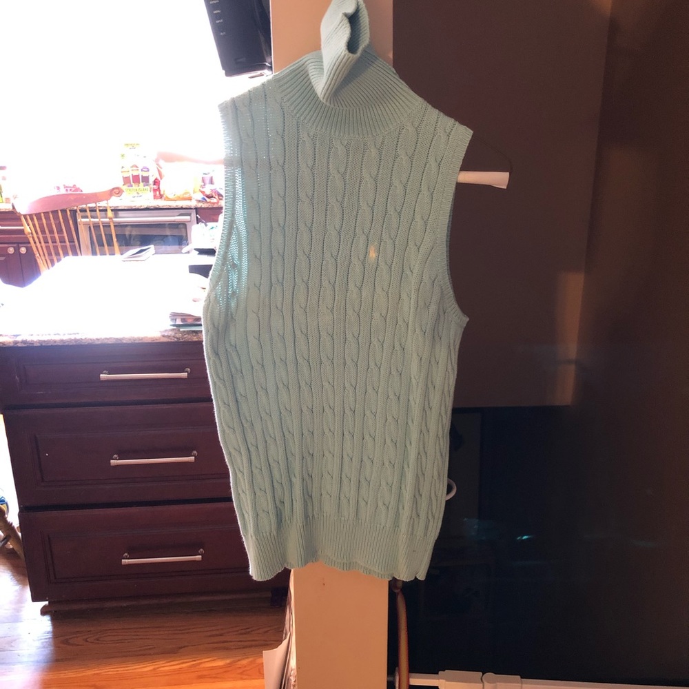 Ralph Lauren Turquoise Turtleneck